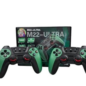 Consola de juegos retro M22 Ultra, edición especial, con control inalámbrico, 52 emuladores, más de 30 000 juegos, 1080P HD y 64 GB de almacenamiento.